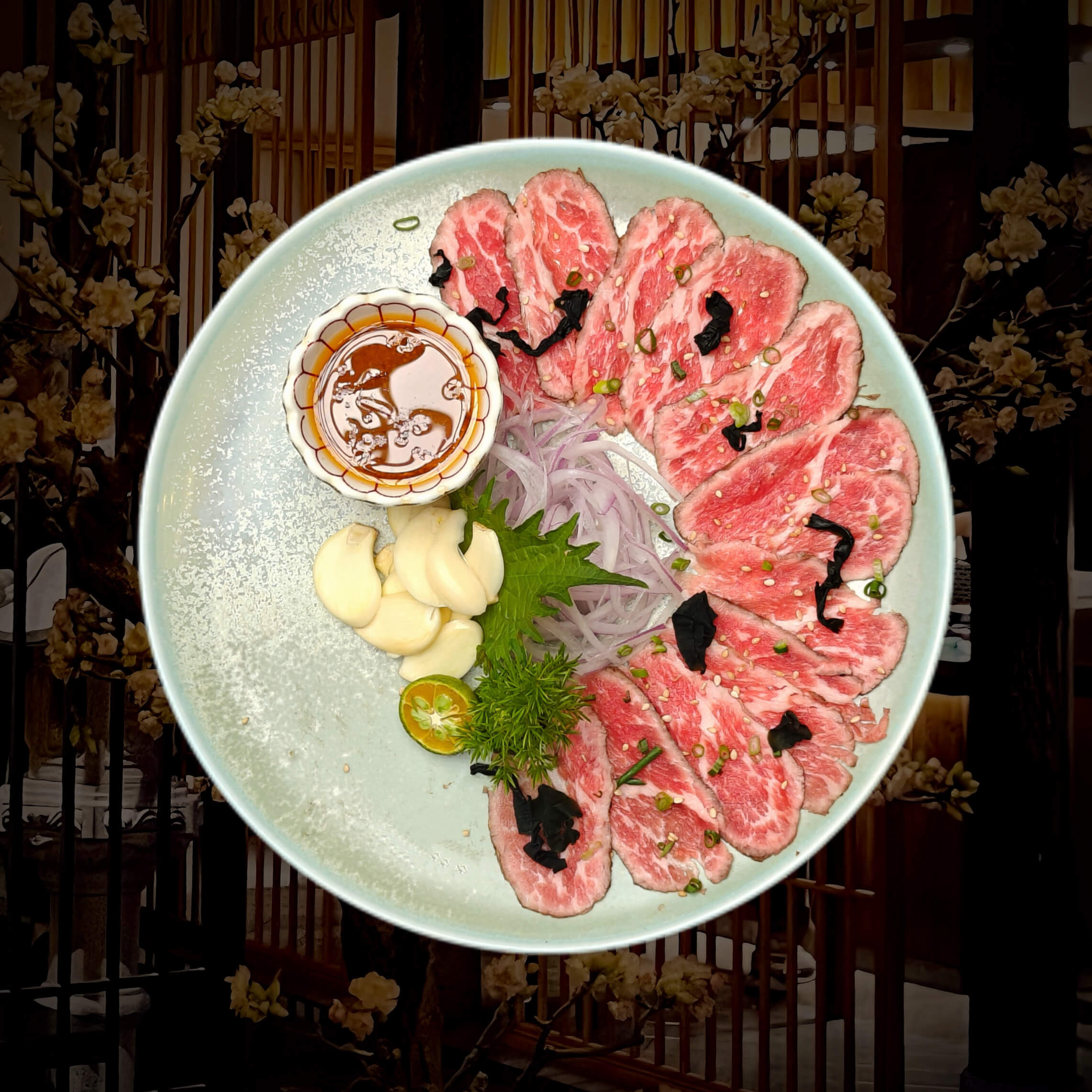 生烤牛肉