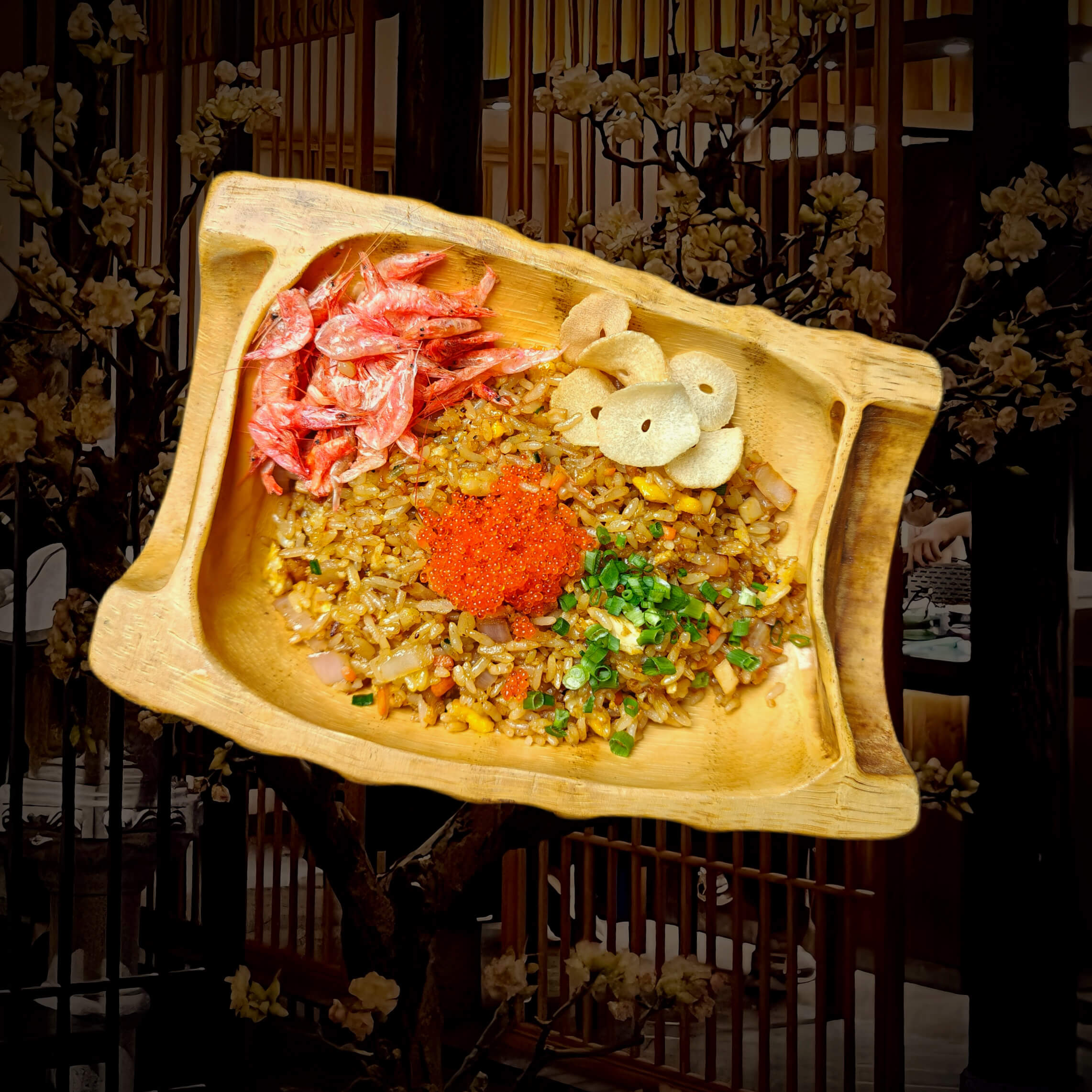 樱花虾炒饭