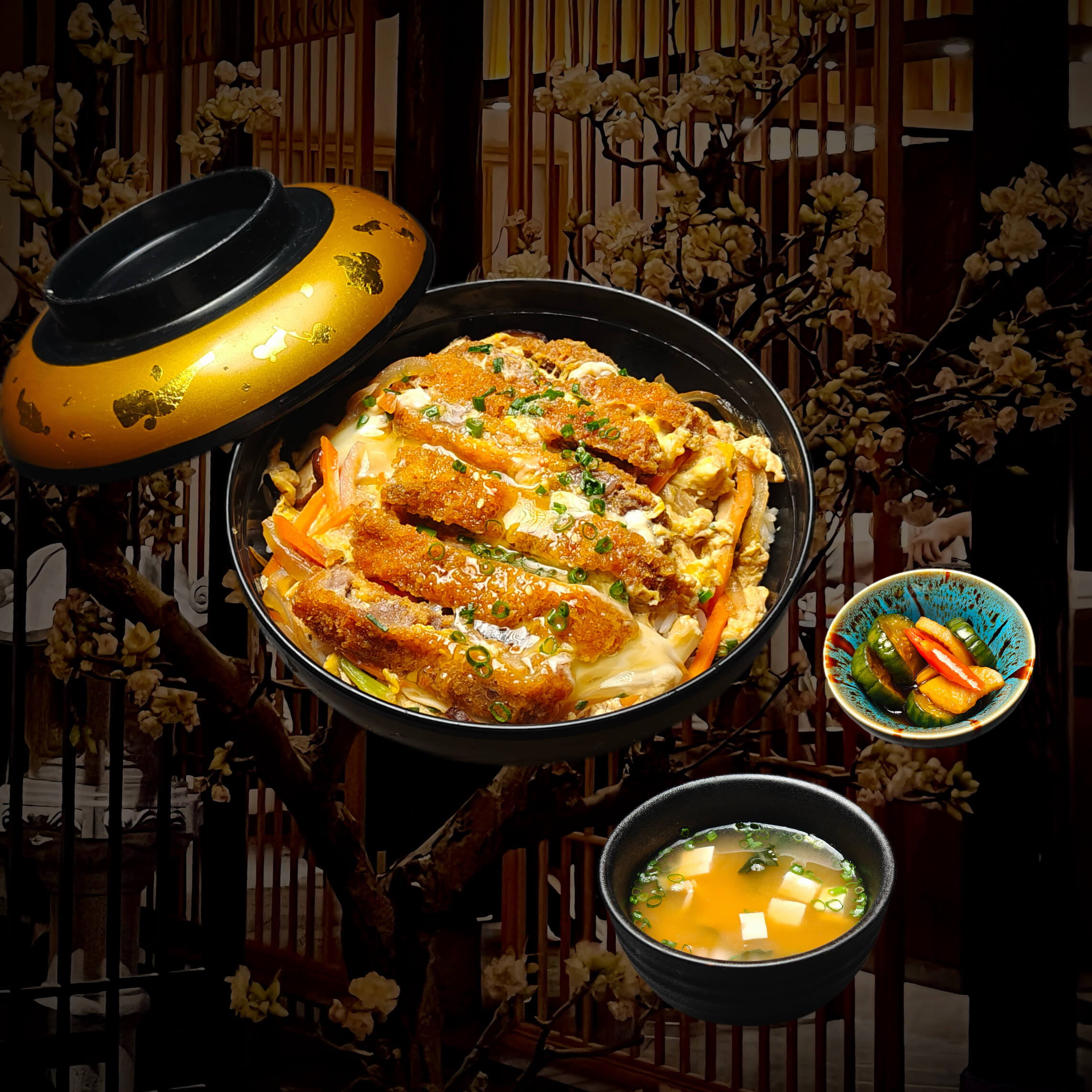 焗猪排盖饭