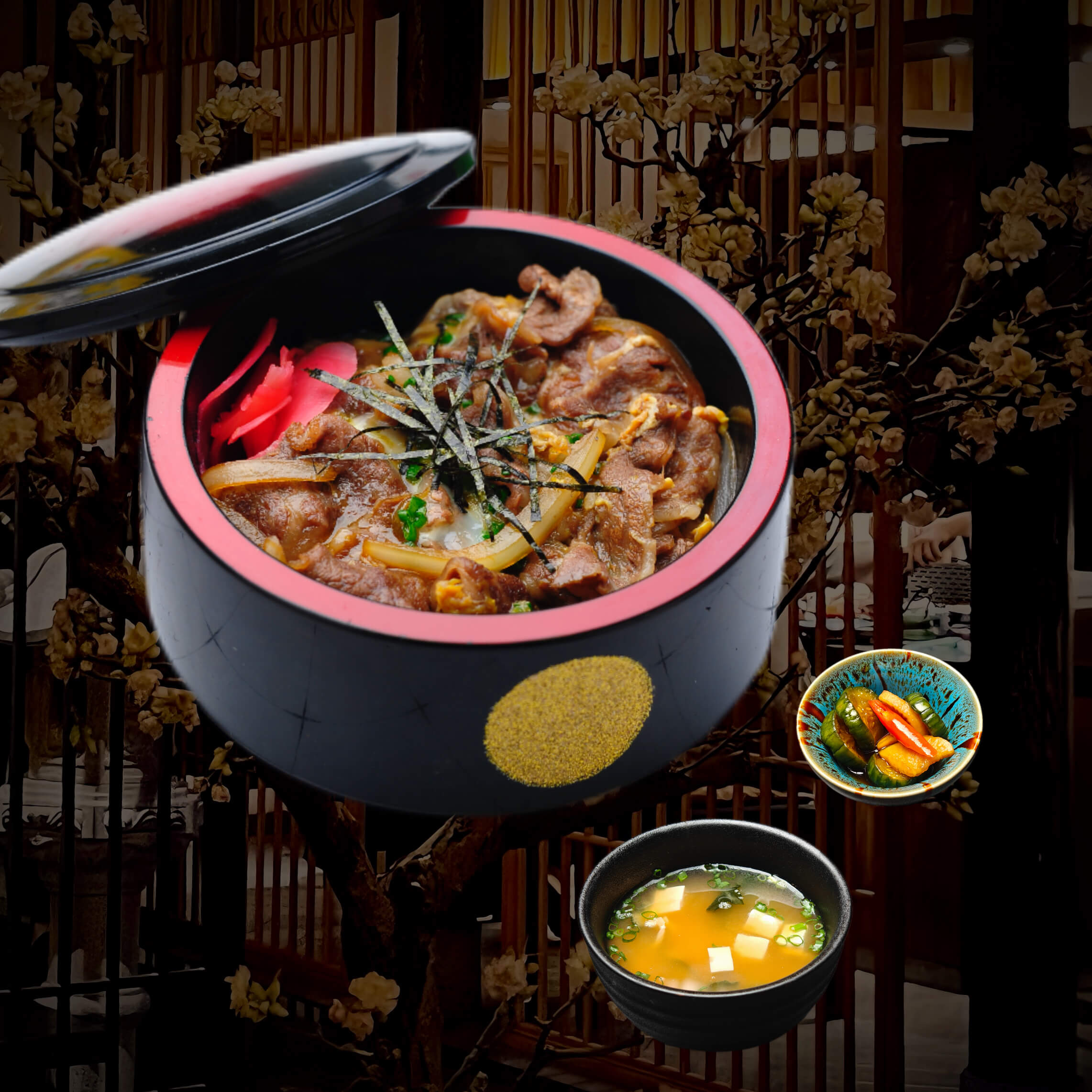 牛肉盖饭